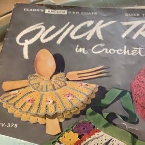 Vintage Patons Beehive and coats and Clark’s novelty knitting